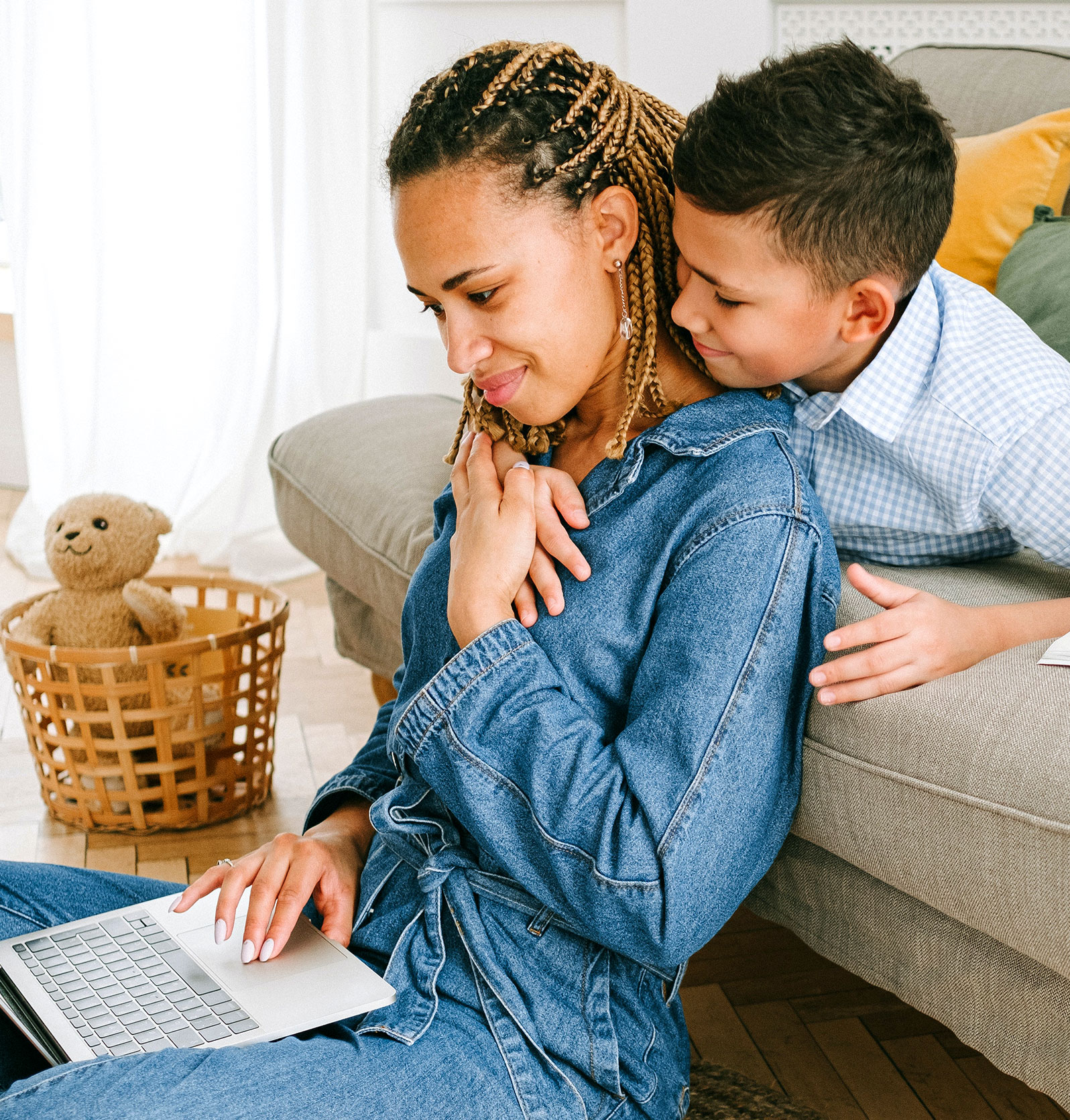 Mother with her Child